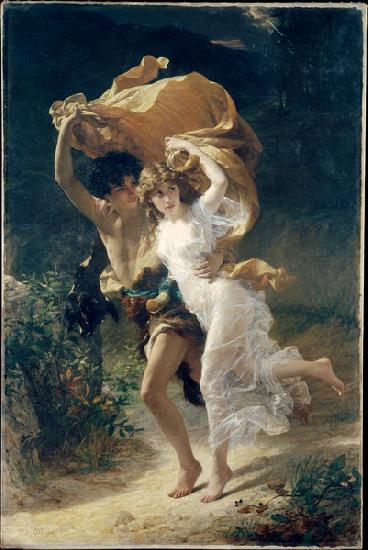 Pierre Auguste Cot The Storm oil painting image